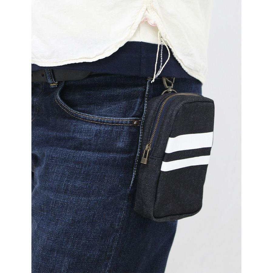 桃太郎ジーンズ MOMOTARO JEANS GTB ハンギング デニム ポーチ