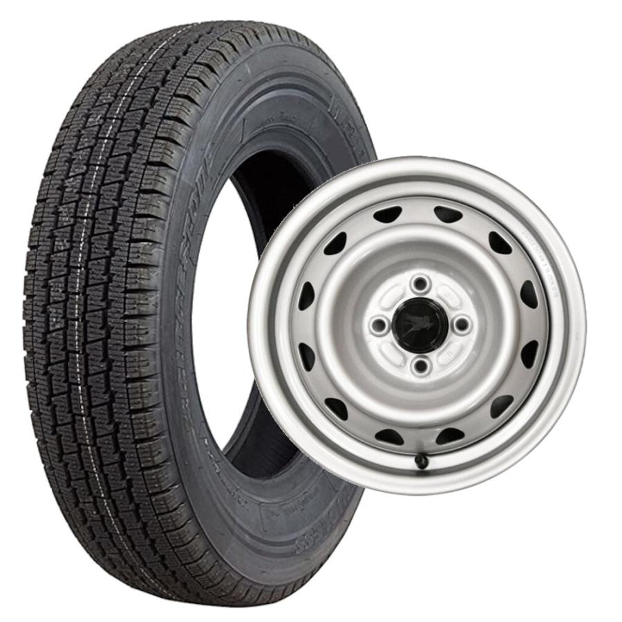 ブリヂストン スタッドレスタイヤ ホイールセット12インチ