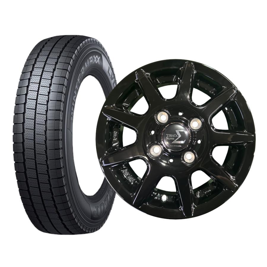 WINTER MAXX ダンロップ LV01 145/80R12 80/78N ティラードシグマ 12 