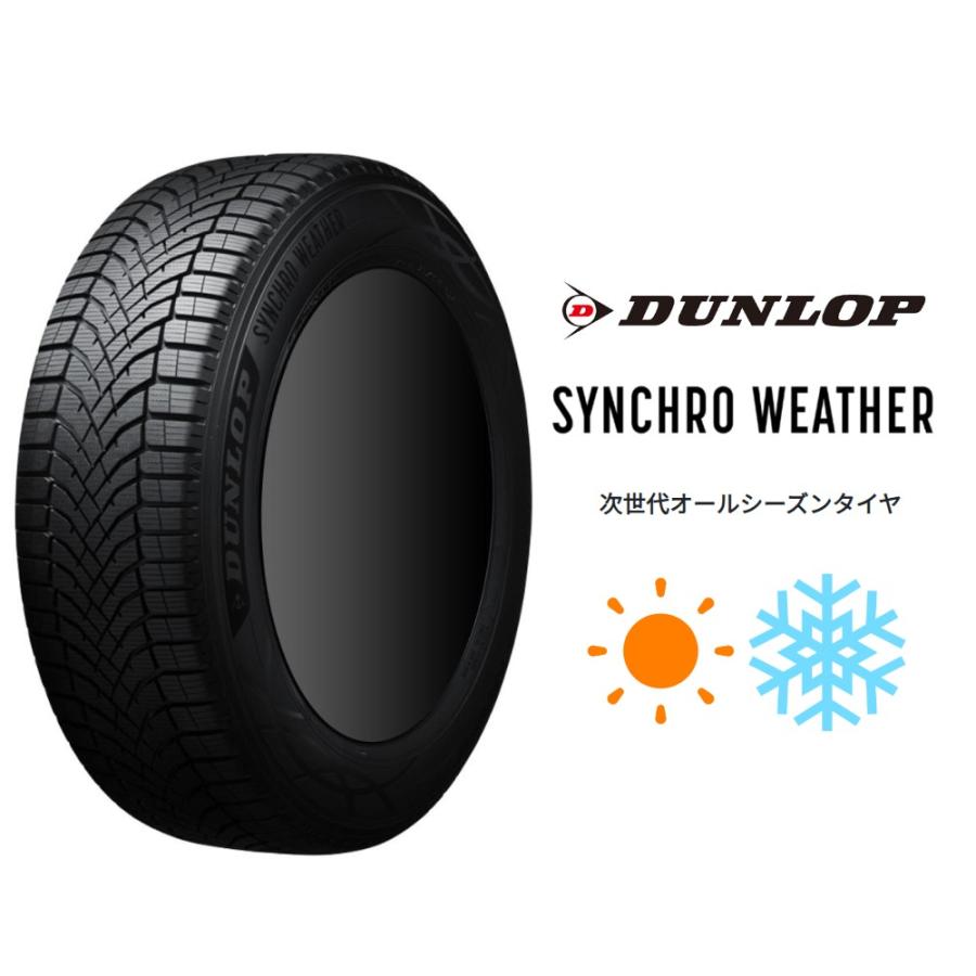 DUNLOP（ダンロップ） 155/65R14 75H シンクロウェザー SYNCHRO 