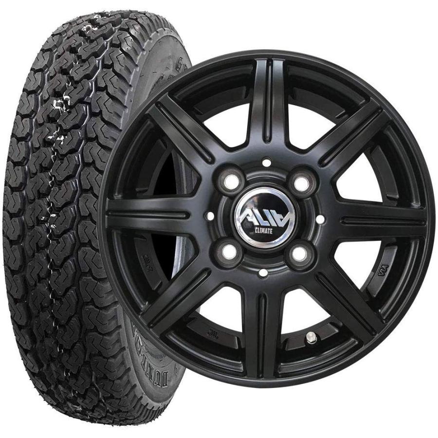 GRANDTREK ダンロップ グラントレック TG4 145R12 6PR 夏タイヤ アルミ