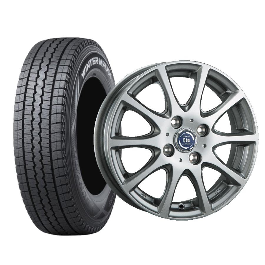 DUNLOP（ダンロップ） ダンロップSV01 145R12 6PR TIRADO ETA12×4.0 