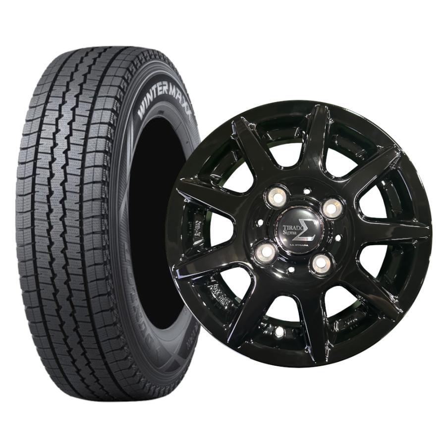 タイヤ・ホイール DUNLOP WINTER MAXX SV01 145 R 12 6PR WINTER MAXX ダンロップ スタッドレスタイヤ SV01 145R12 6PR