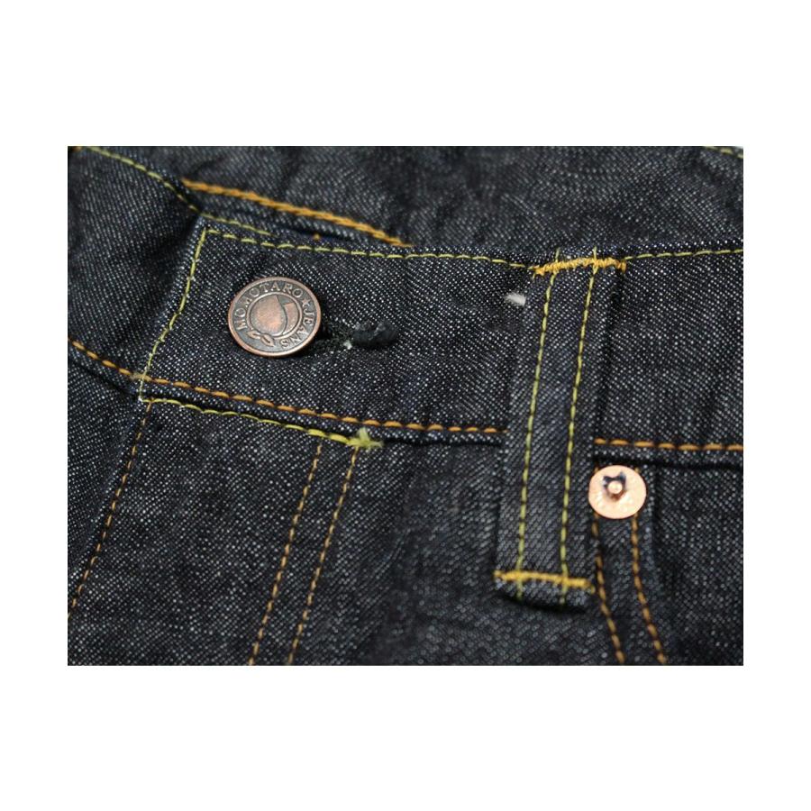 銅丹レーベル 桃太郎ジーンズ 銅丹 ジーンズ デニム 10oz スリム
