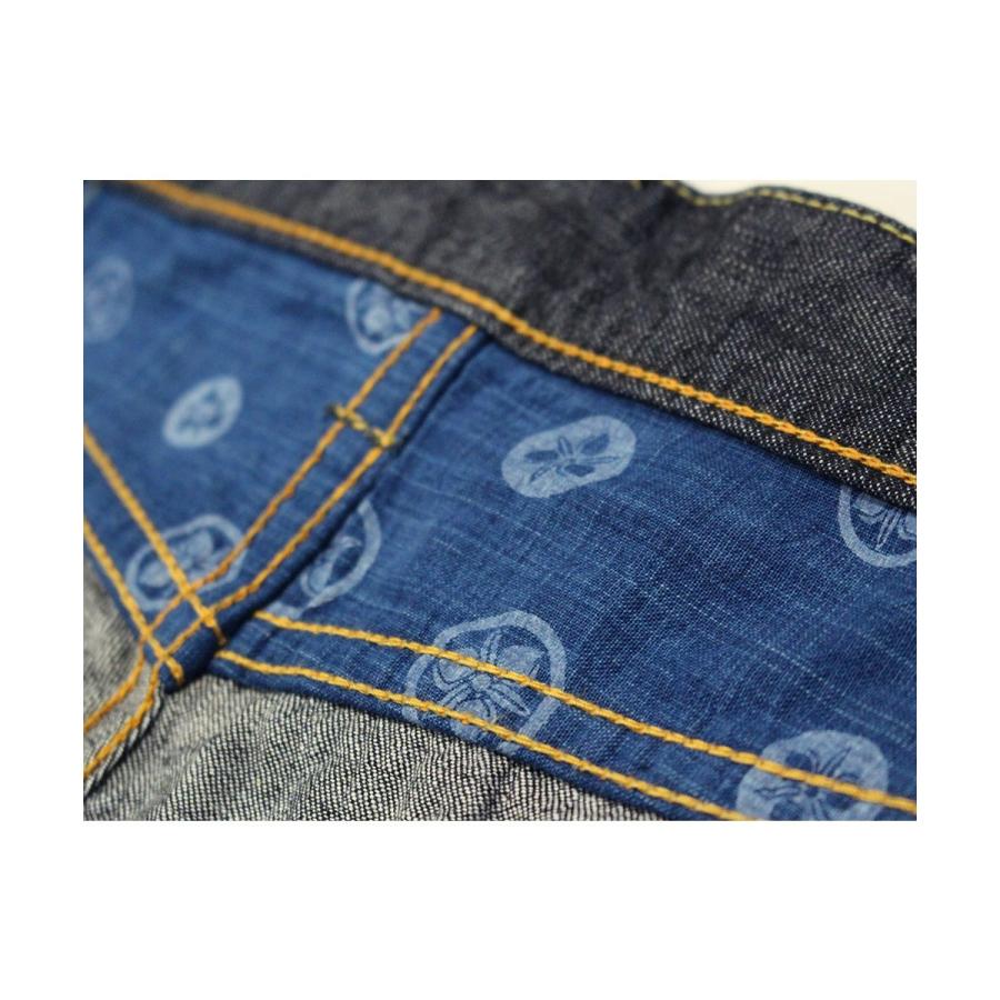 銅丹レーベル 桃太郎ジーンズ 銅丹 ジーンズ デニム 10oz スリム