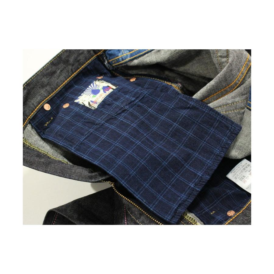 銅丹レーベル 桃太郎ジーンズ 銅丹 ジーンズ デニム 10oz スリム