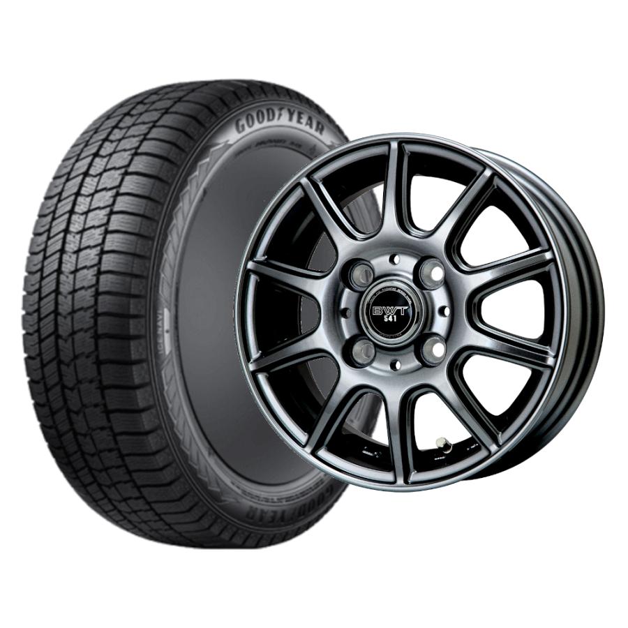 アイスナビ グッドイヤー ICENAVI8 155/65R14 75Q 2026年製造 ホイール 