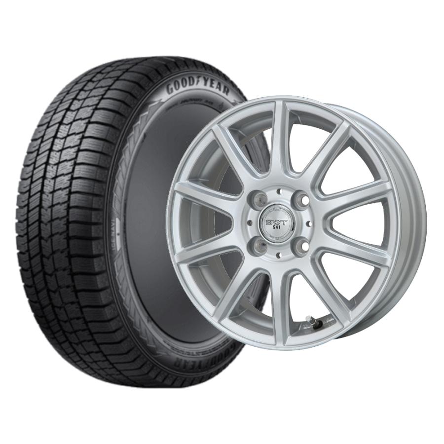 アイスナビ グッドイヤー ICENAVI8 155/65R14 75Q 2026年製造 ホイール 