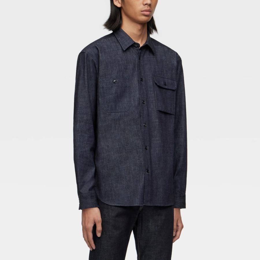 桃太郎ジーンズ（MOMOTARO JEANS） 長袖 シャツ セルヴィッチデニム