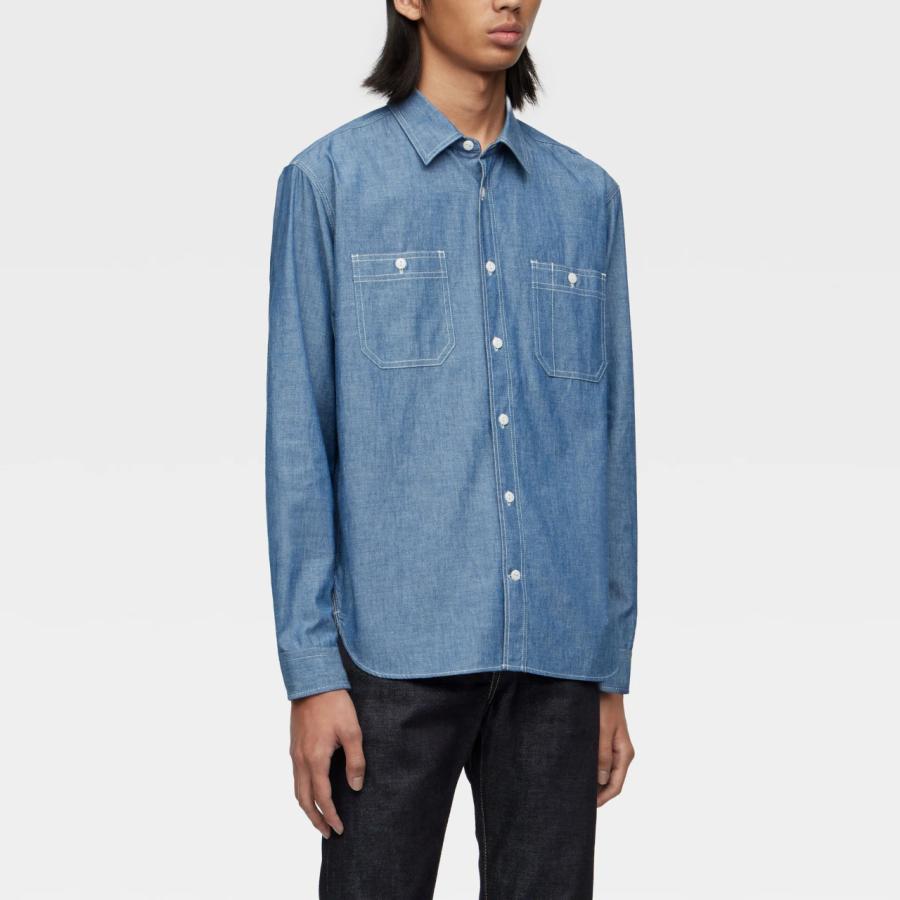 桃太郎ジーンズ（MOMOTARO JEANS） 長袖 シャツ セルヴィッチ