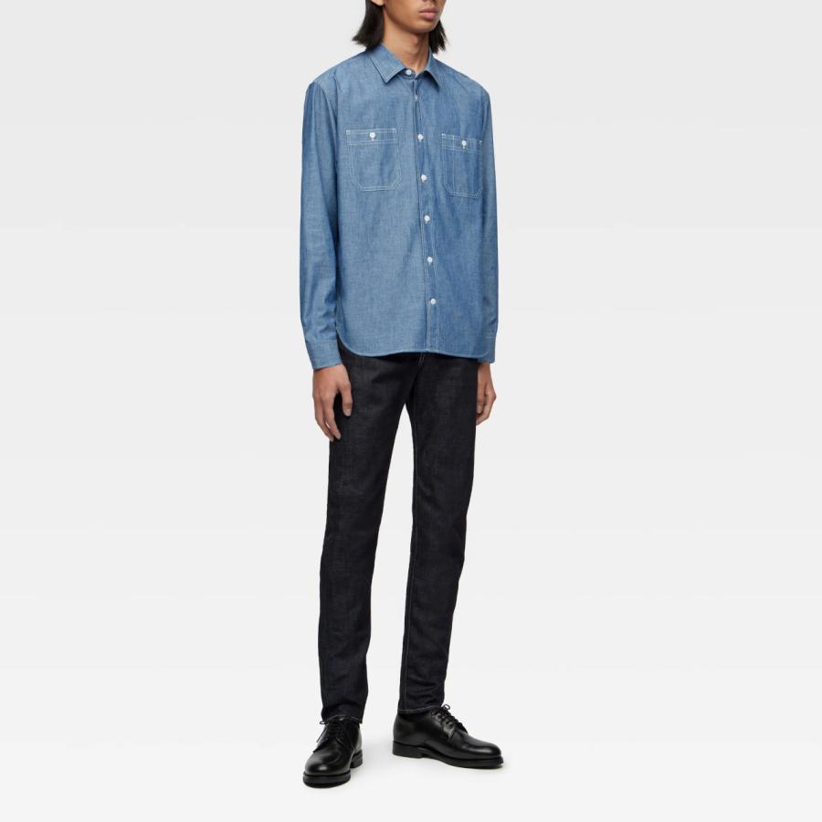 桃太郎ジーンズ（MOMOTARO JEANS） 長袖 シャツ セルヴィッチ
