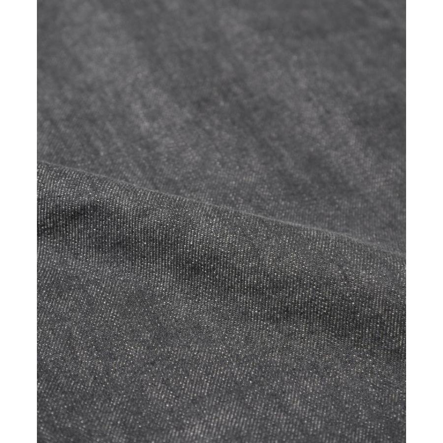 桃太郎ジーンズ 14オンスセルビッジグレーデニムV-SEAMジャケット 2023AW 14oz SELVEDGE GRAY DENIM V-SEAM JACKET MXOT1101｜monkeys｜08