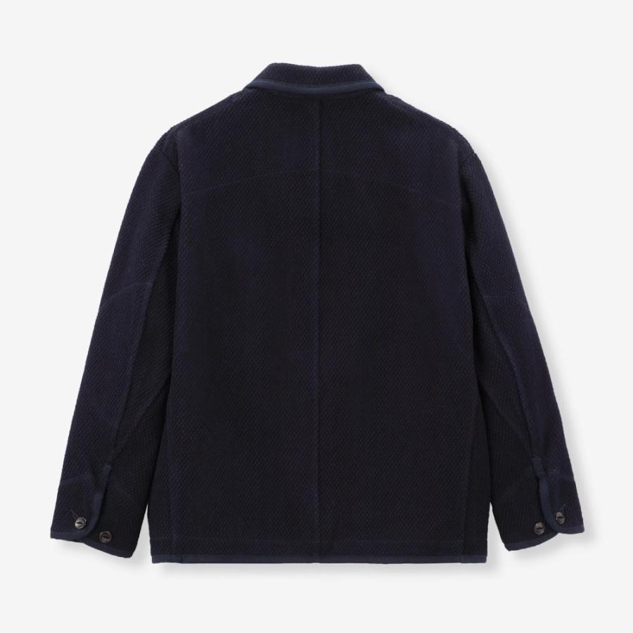 桃太郎ジーンズ  ジャケット 刺子 インディゴ 日本製 濃紺 パイピング ポケット コットン100％ MXOT1317 | 桃太郎ジーンズ | 08