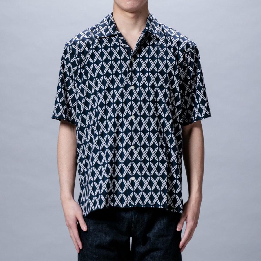 MOMOTARO JEANS レーヨンシャツ MOMOTARO JEANS / 桃太郎 ジーンズ】 RAYON S/S SHIRT