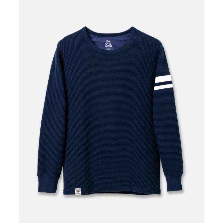 【新品】桃太郎ジーンズ　サーマル長袖Tシャツ 桃太郎ジーンズ メンズ レディース サーマル 長袖 Tシャツ 出陣