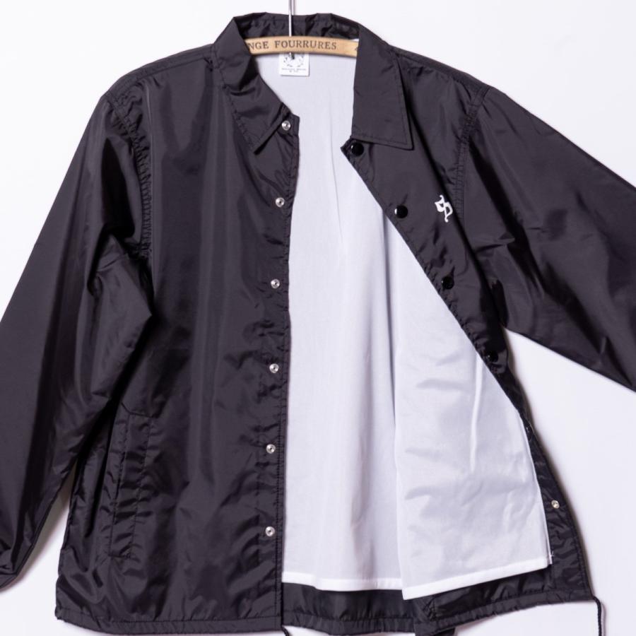 シラノブロス Sirano Bros ナイロン コーチ ジャケット サイドアームズ Nylon Coach Jacket Side Arms BLK ブラック コーチジャケット｜monkeys｜05