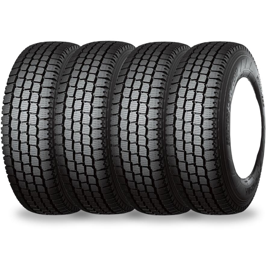 145/80R12　80/78N（145R12 6PR） YOKOHAMA ヨコハマ SY01V バン 商用車用スタッドレスタイヤ よく粘る 長くもつ  4本セット 軽トラ2023年製造 : yt-sy01v-145-80r12 : monkeys - 通販 - Yahoo!ショッピング