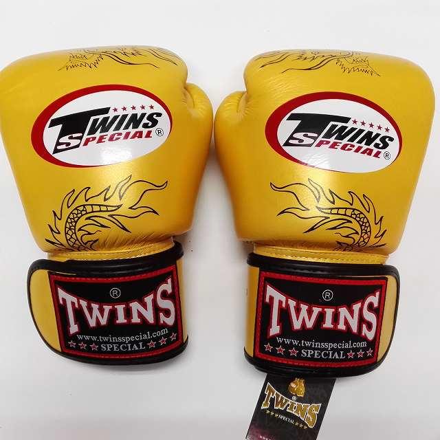新品 正規 TWINS 本格ボクシンググローブ 龍 /ボクシング/ムエタイ/本