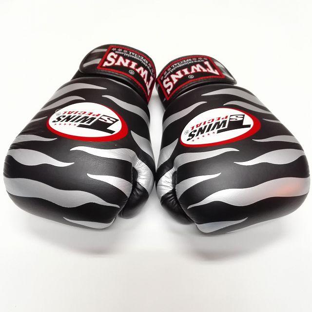 新品 正規 TWINS 本格ボクシンググローブ ZEBRA /ボクシング/ムエタイ