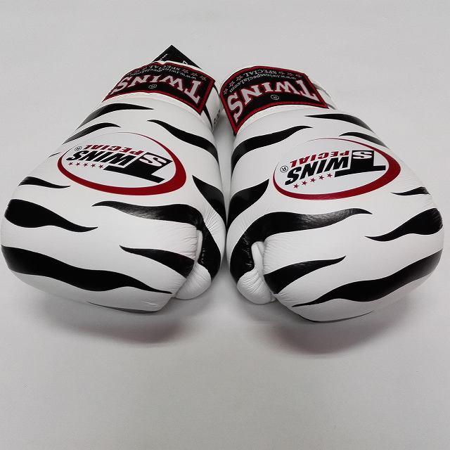 新品 正規 TWINS 本格ボクシンググローブ ZEBRA /ボクシング/ムエタイ