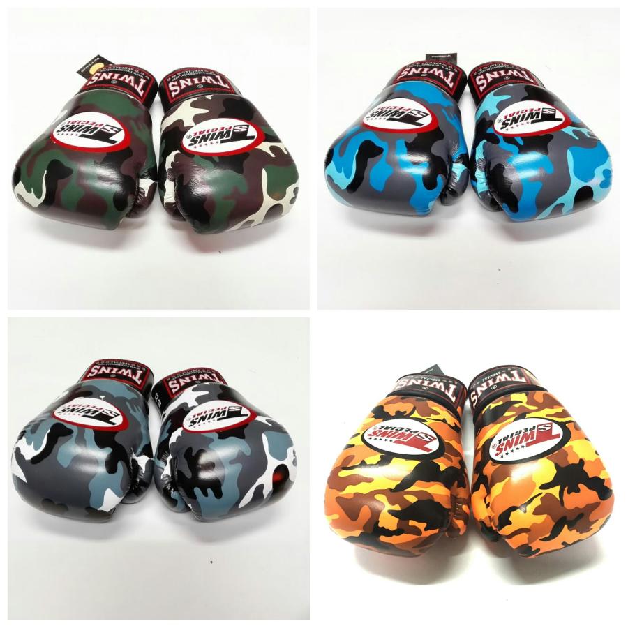 新品 正規 TWINS 本格ボクシンググローブ 迷彩/ボクシング