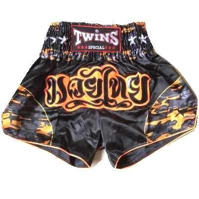 新品 サテン 115 TWINS ボクシングパンツ サイズ選択 迷彩 オレンジ 新品 サテン 115 TWINS ツインズ ボクシングパンツ S/M/L/XL 選択
