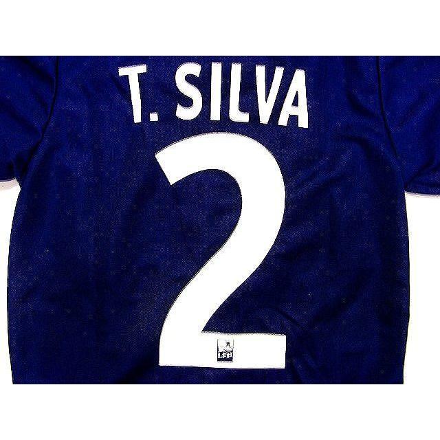 可愛いクリスマスツリーやギフトが 子供用 K072 パリサンジェルマン T Silva 2 チアゴ シウバ 紺白 ゲームシャツ パンツ付 Supplystudies Com