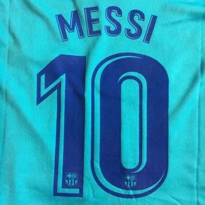 国内正規総代理店アイテム 子供用 K134 バルセロナ Messi 10 メッシ 水首紺 ゲームシャツ パンツ付 ジュニア ユニフォーム Supplystudies Com