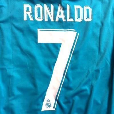子供用 K027 レアルマドリード Ronaldo 7 ロナウド 水色 18 ゲームシャツ パンツ付 キッズ ジュニア サッカー ユニフォーム 5790 モンコショップ 通販 Yahoo ショッピング