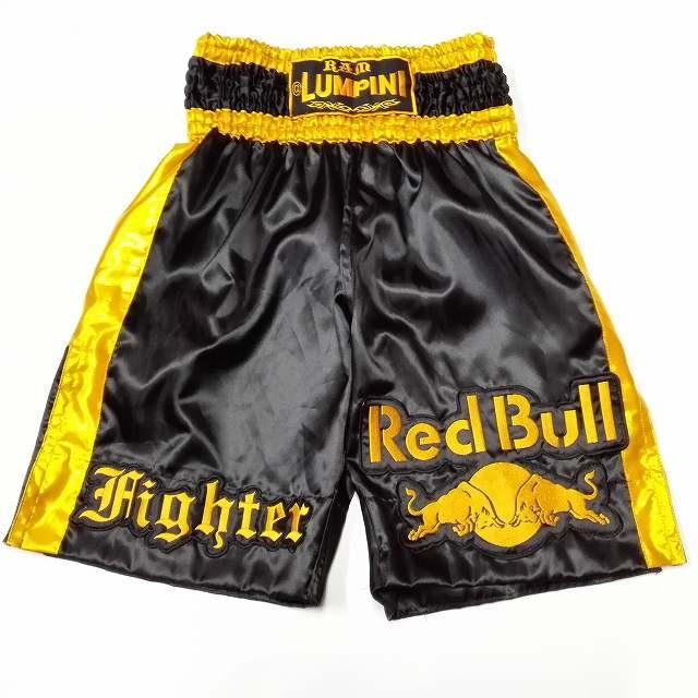新品 サテン 91 LUMPINI ルンピニ K-1パンツ S/M/L/XL 選択 K1黒
