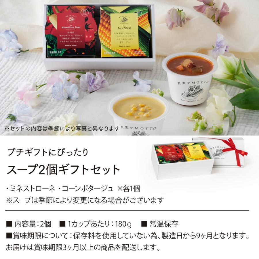 ギフト スープ 2個 セット おまかせ プレゼント 野菜スープ