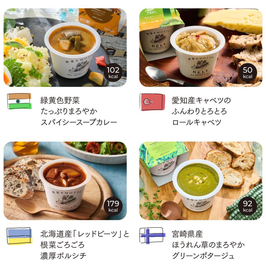 野菜をMotto!! 世界を旅するスープ12個セット : 野菜をMOTTO Yahoo