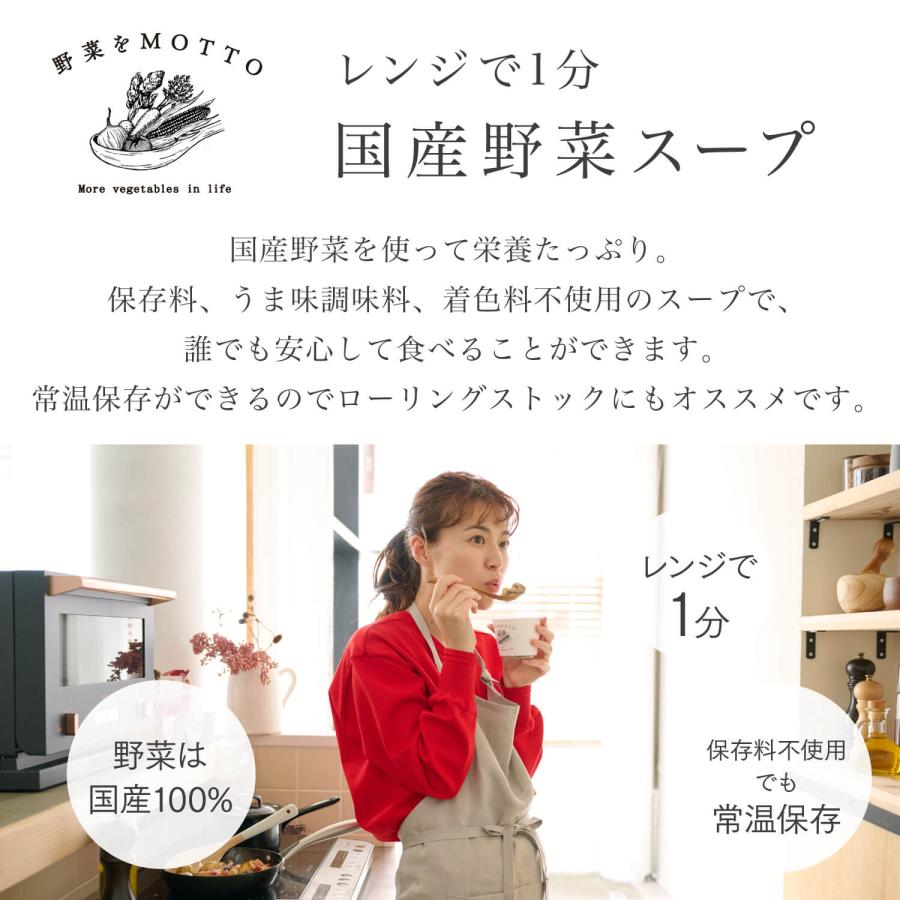 スープ 人気 スープ 8個セット レトルト｜ミネストローネ ポトフ チャウダー とん汁 かぼちゃ コーン ボルシチ | 野菜をMotto!! | 02