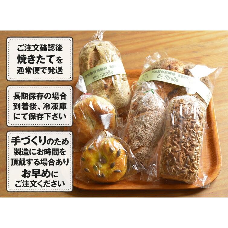 天然ライブロック　ドイツパン 無添加ドイツパン＆ベーグル 6種セット(ドイツ産ライ麦＆国産小麦 使用