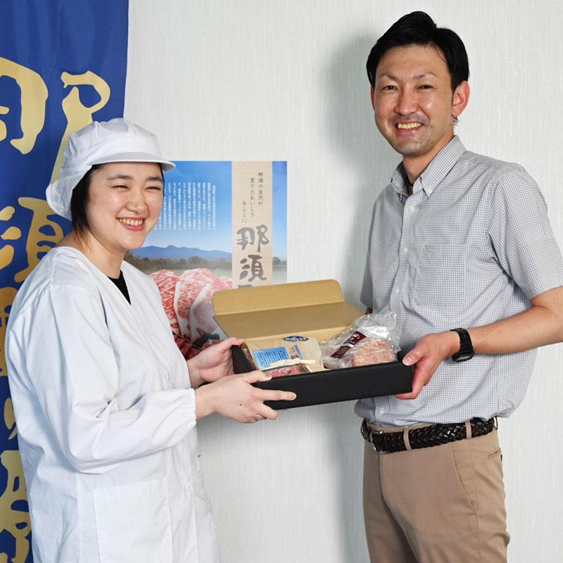 【送料無料】那須野ヶ原牛切り落とし＆自家製ハンバーグ 肉 牛肉 和牛入りハンバーグ ビーフ 和牛 詰め合わせ セット 1200-50001009