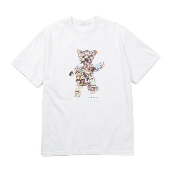 Vastic Teddybearcollage Tシャツ ホワイト M 超新作