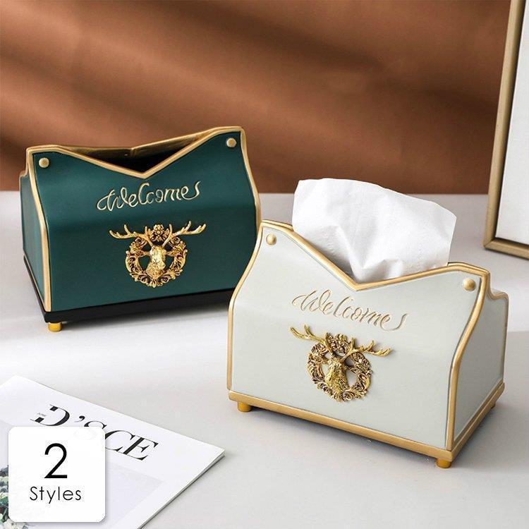 入荷中 鹿 結婚祝い 新築祝い 引越し祝い プレゼント ギフト 多機能 おしゃれ ティッシュケース ティッシュボックス ときめく空間で毎日を過ごす ユニーク 便利グッズ シンプル 珍しい 形 インテリア雑貨