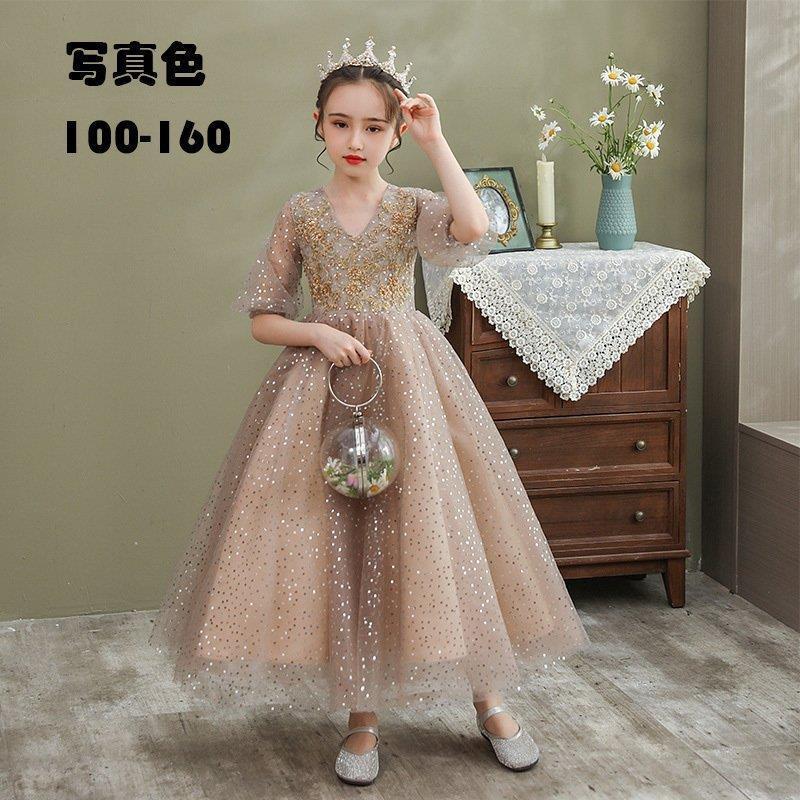 Rakuten 子供ドレス フォーマルピアノ発表会ドレスきれいめ 上品 きらきら 女の子ワンピース 子ども服 コンクール セレモニー七五三 結婚式 演奏会 キッズグッズ 魅力的な Feltfetish Com