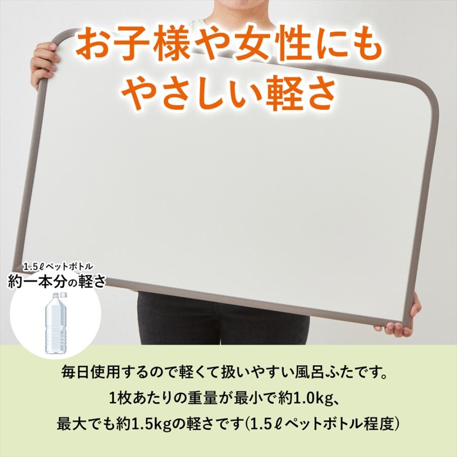 ミエ産業 風呂ふた 防カビ UV加工 730X1380mm L14 3枚組 ミエ産業 風呂ふた 組み合わせ 防カビ UV加工 730X1380mm L14 3