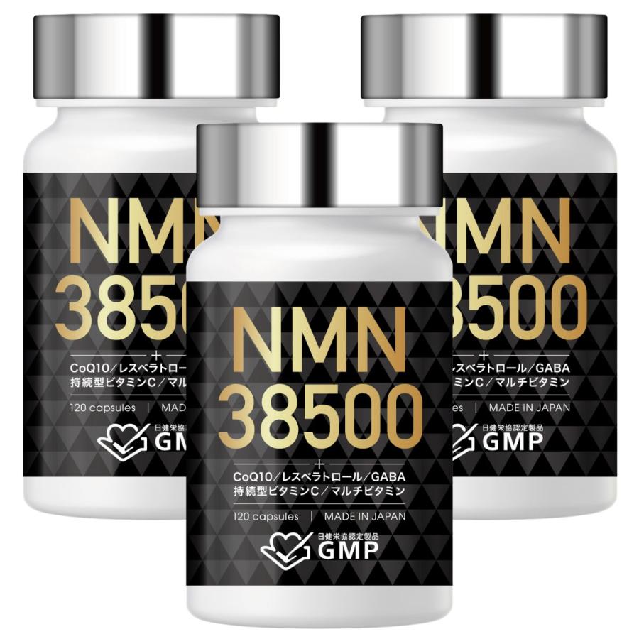 NMN サプリメント 38500mg 日本製 高純度100% コエンザイムQ10 マルチ