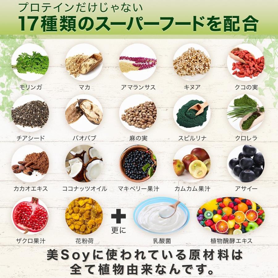 美soy ソイプロテイン ダイエット 置き換え 14食分 タンパク質 10 000mg スーパーフード 17種 乳酸菌 プロテイン ビソイ Qd Fn3k Aul8 モノコーポレーション 通販 Yahoo ショッピング