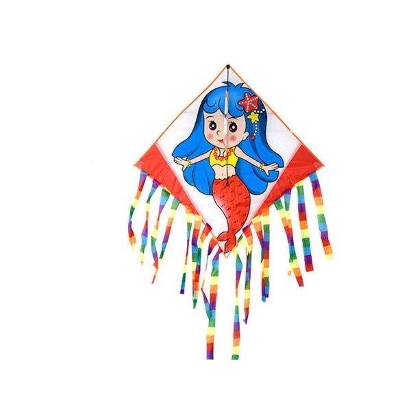 新しいコレクション 凧揚げ キャラクター 人魚 おもちゃ 子供 キット 浮き 初心者 カイト キッズ プレゼント 親子 遊び具 糸巻き 肌触りがいい Kirovec Org