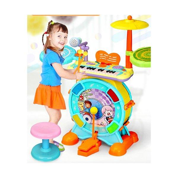 日本産 子供用ドラムおもちゃ 打楽器 知育玩具 キッズ 誕生日プレゼント ドラムセット 赤ちゃん ベビー イヤホン付き 好評 Www Muslimaidusa Org