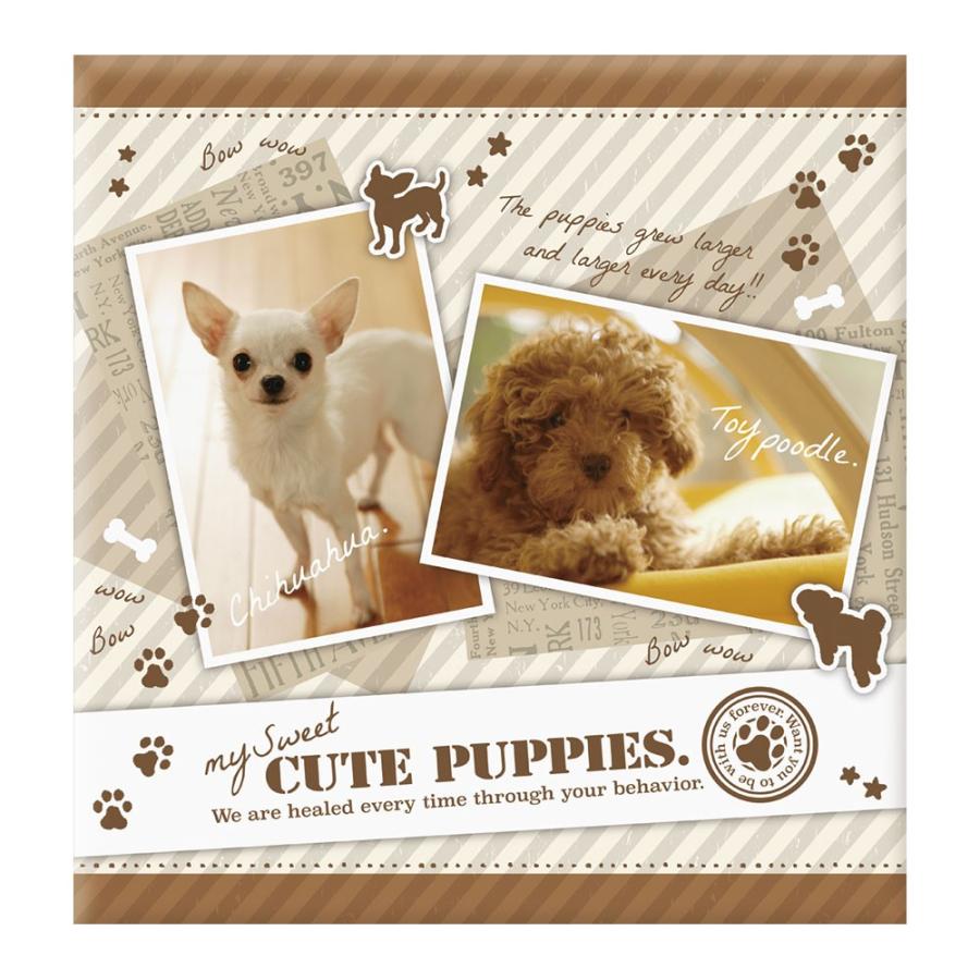 フリーアルバム ビス綴タイプ 白台紙 かわいい おしゃれnakabayashi おすすめ ナカバヤシ 10枚白台紙 フヤスアルバム 10l 13b スイートパピーズ モノポケット Yahoo 店 通販 Yahoo ショッピング