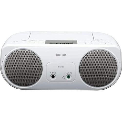 TOSHIBA（東芝） CDラジオ CDプレーヤー 高音質 コンパクト かんたん