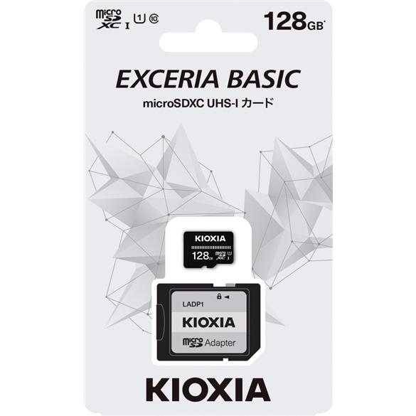 EXCERIA BASIC マイクロSD 128GB スマホ ドラレコ ゆうパケット発送 代