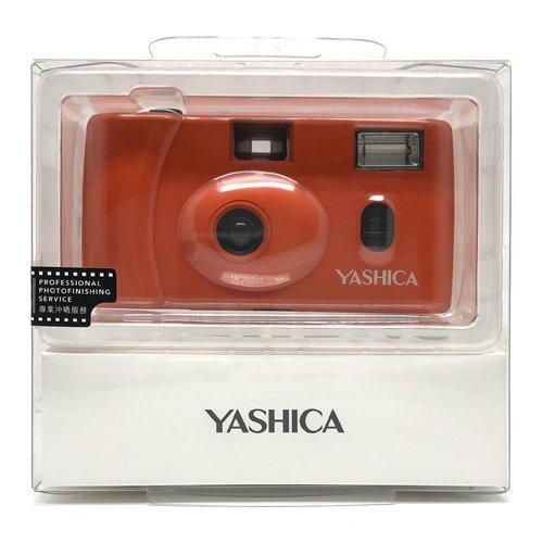 フィルムカメラ 安い コンパクト 初心者  Yashica ヤシカ 35mm フィルムカメラ MF-1 オレンジ フィルム400-24 １本付属 hawks202111｜mono-pocket｜08