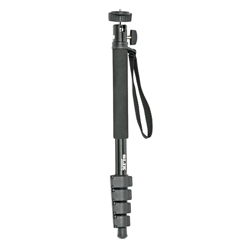SLIK（スリック） モノポッド 一脚 全高1,615mm 5段伸縮 自由雲台付 