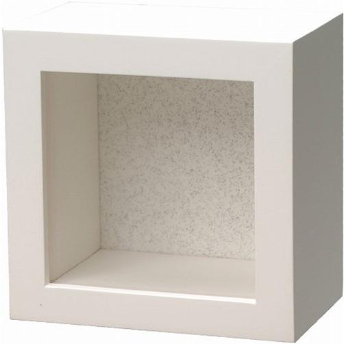 立体額 木製 おしゃれ CUBE BOX 保障できる 新商品 コレクションボックス 壁掛け おすすめ ホワイティ10 置き 万丈 キューブボックス