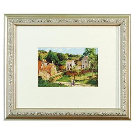 万丈（VANJOH） フォトフレーム 壁掛け 卓上 額縁 ポスト判 写真立て